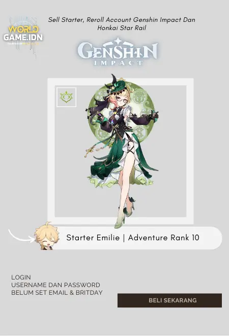 Starter Emilie | Adventure Rank 10 Aether MC