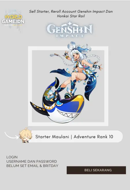 Starter Maulani | Adventure Rank 10 Aether MC